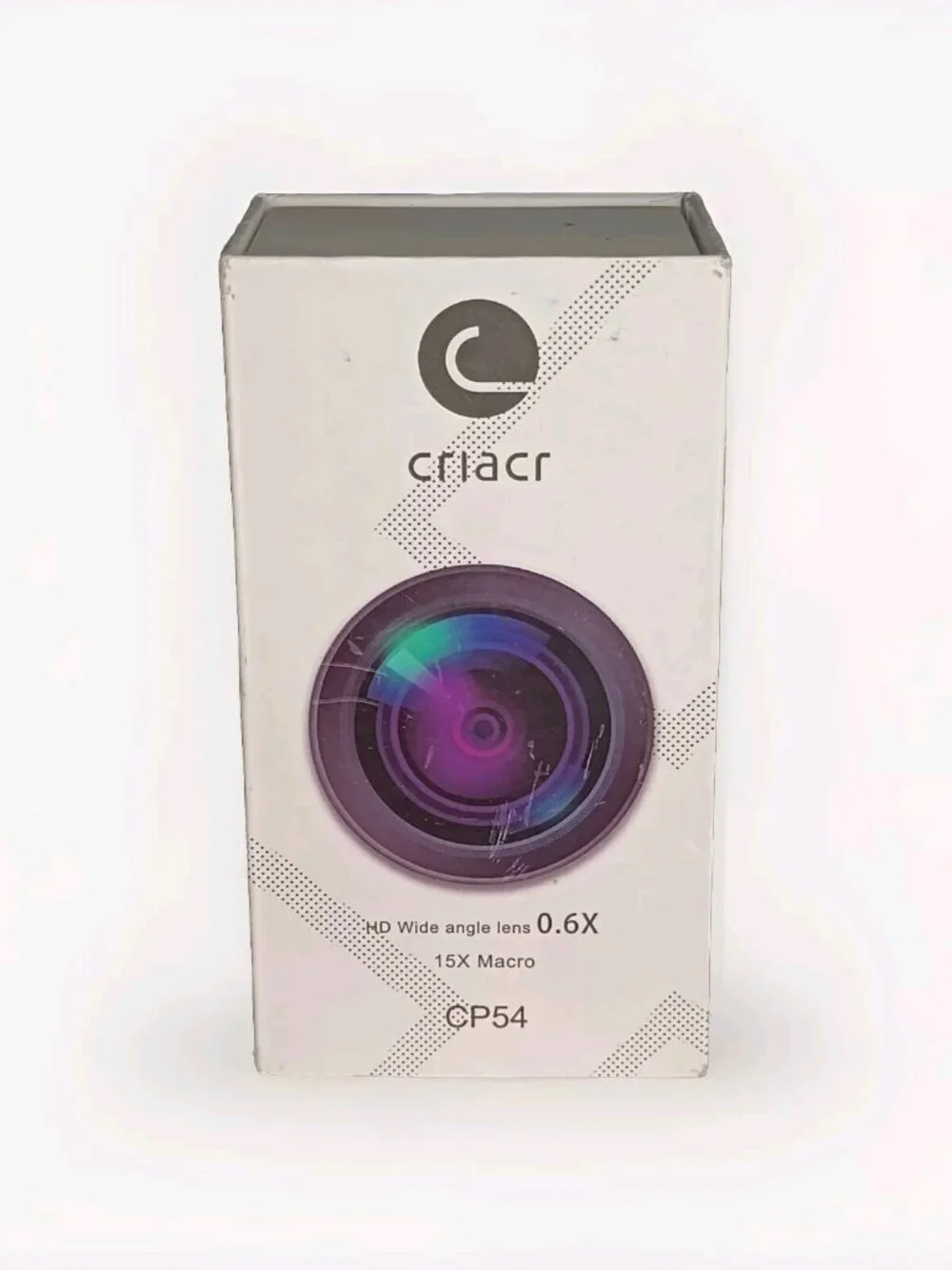Criacr Wide Angle Lens and Macro Lens for Cell Phone Camera 0.6x New In Box